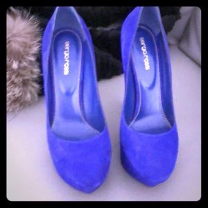 Royal blue Sergio Rossi shoes